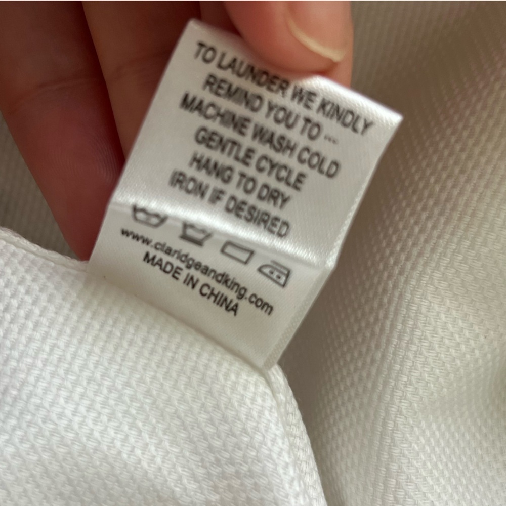 Chic White Women's Tuxedo Style shirt - Picture 8 of 8